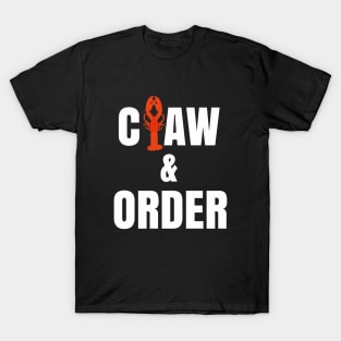 Claw & Order Funny Lobster Law and Order T-Shirt